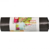 Мешки для мусора ПНД 60л 7мкм 20шт/рул черные 58х68см