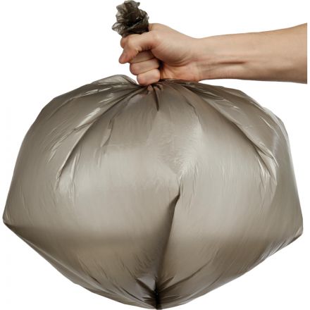 Мешки для мусора ПНД 60л 7мкм 20шт/рул черные 58х68см Мешки для мусора ПНД 60л 7мкм 20шт/рул черные 58х68см