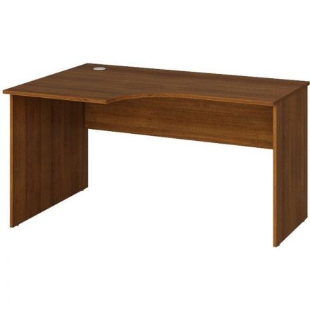 Стол эргономичный Бюджет 2364 левый (французский орех, 1360х900х740 мм)