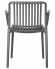 Набор 3 шт Стул обеденный DOBRIN WALTER, темно-серый (GR-04)