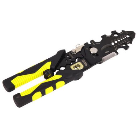 Плоскогубцы многофункциональные 26 в 1, 215 мм, марганцевая сталь 65Mn, ГРАНДМАСТЕР, PL-215, 671259