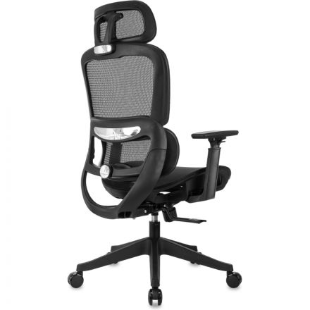 Кресло VB_Бюрократ 831 черный сетка с подголов Кресло VB_Бюрократ 831 черный сетка с подголов