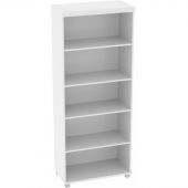 Стеллаж Д_EASY Director широк ДСП мел. белый жемчуг005.707 Стеллаж Д_EASY Director широк ДСП мел. белый жемчуг005.707