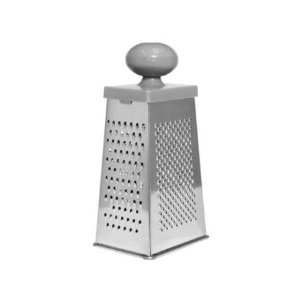 Терка 4 грани 23х11х8,5 см, белая жесть, САМАЯ УДОБНАЯ РУЧКА, BOOMHOUSE (БумХаус), 701857