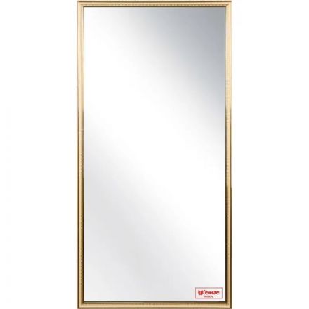 Зеркало МГЛ_настенное Комус Мебель 120К (600x1200) багет ПВХ бежев.косичка