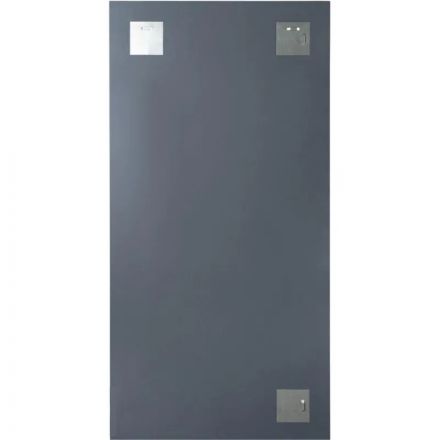 Зеркало МГЛ_настенное Комус Мебель 120К (600x1200) багет ПВХ бежев.косичка