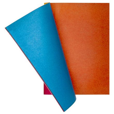 Цветная бумага А4 2-сторонняя газетная, 32 листа, 16 цветов, на скобе, ПИФАГОР, 200х280 мм, "Город", 113543