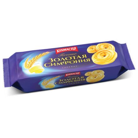 Печенье КУХМАСТЕР "Золотая симфония", сдобное, песочное, 230 г, 203964 Печенье КУХМАСТЕР "Золотая симфония", сдобное, песочное, 230 г, 203964