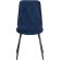 Стул Комус Мебель FRANK велюр, 47х54х86, Blue (синий)