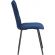 Стул Комус Мебель FRANK велюр, 47х54х86, Blue (синий)