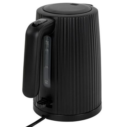 Чайник BRASSON (БРАССОН) KT-561, 1,7 л, 2200 Вт, пластик, подсветка, индикатор уровня воды, черный, 455191