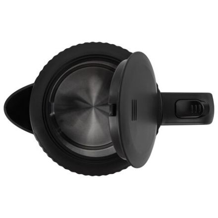 Чайник BRASSON (БРАССОН) KT-561, 1,7 л, 2200 Вт, пластик, подсветка, индикатор уровня воды, черный, 455191