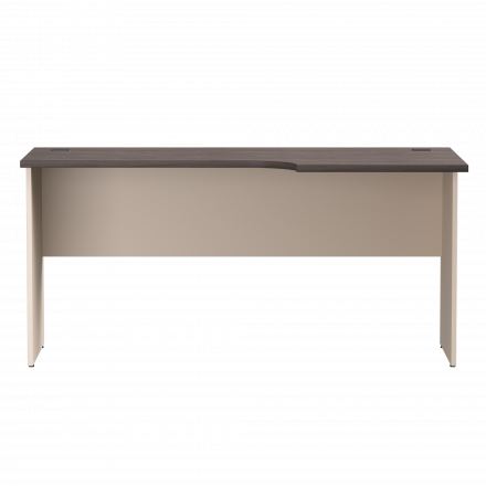 Стол эргономичный правый Everprof EVO опоры ЛДСП 1580х670(870)x755 мм Дуб Пасадена/Кашемир