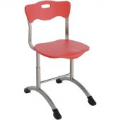 Стул ученический АM_ STAND UP 3-5 гр.р каркас серый, красный Стул ученический АM_ STAND UP 3-5 гр.р каркас серый, красный