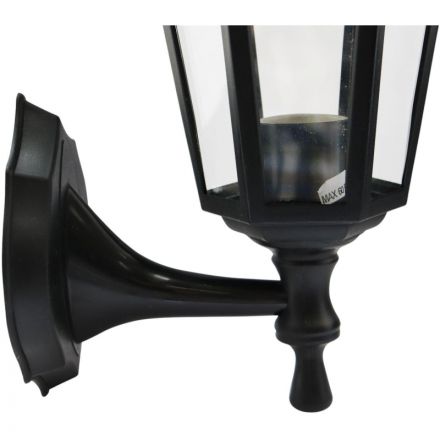 Светильник уличный НБУ 06-60-001 У1 Леда 1, черный/стекло, 60Вт, IP44