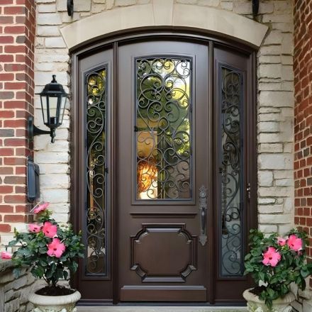 Светильник уличный НБУ 06-60-001 У1 Леда 1, черный/стекло, 60Вт, IP44