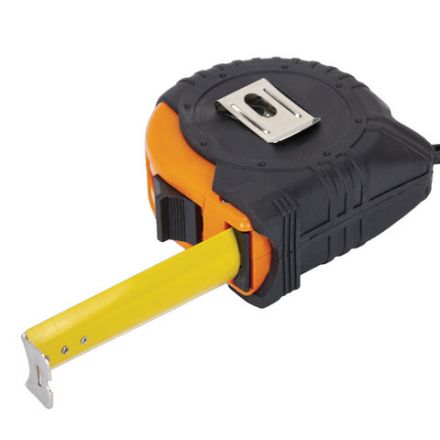 Рулетка измерительная 10 м х 25 мм, обрезиненный корпус, с фиксатором, ГРАНДМАСТЕР Original, 671347