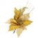 Украшение новогоднее елочное Золотой цветок на клипсе 23x23x31см 88685 Украшение новогоднее елочное Золотой цветок на клипсе 23x23x31см 88685