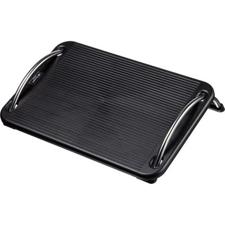 Подставка для ног Комус Мебель F6032,(11974080) 43,5x10,5x33,пласт.,чер