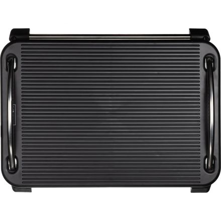 Подставка для ног Комус Мебель F6032,(11974080) 43,5x10,5x33,пласт.,чер