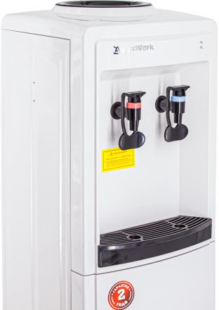 Кулер для воды Aqua Work 0.8-LDR бело-черный