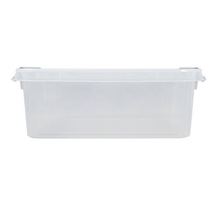 Ящик-контейнер 23 л с КРЫШКОЙ НА ЗАЩЕЛКАХ "ПРОФИ", 18х50х39 см, штабелируемый, ПРОЧНЫЙ, прозрачный, 437940000 Ящик-контейнер 23 л с КРЫШКОЙ НА ЗАЩЕЛКАХ "ПРОФИ", 18х50х39 см, штабелируемый, ПРОЧНЫЙ, прозрачный, 437940000