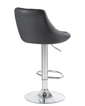 Стул барный DOBRIN LOGAN, чёрный