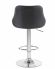 Стул барный DOBRIN LOGAN, чёрный