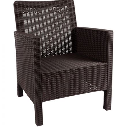 Кресло TDT_садовое коричневое под ротанг Кресло TDT_садовое коричневое под ротанг