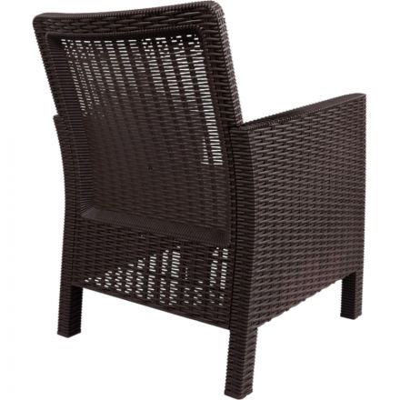 Кресло TDT_садовое коричневое под ротанг Кресло TDT_садовое коричневое под ротанг