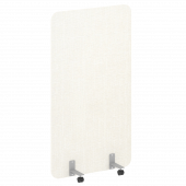 R-line soft Перегородка на металлических опорах, на роликах AP.R-100-180 Romeo 01/Серый металл 1000*18*1800