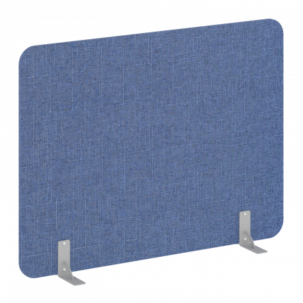 R-line soft Перегородки на металлических опорах на фетровых подпятниках AP.F-160-120 Romeo 11/Серый металл 1600*18*1200