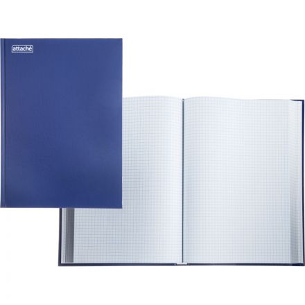 Книга учета бухгалтерская Attache офсет А4 192 листа в клетку на сшивке (обложка - бумвинил)