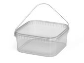 ВЕДРО КВАДРАТНОЕ 2,3мл ВК-4 бесцветное