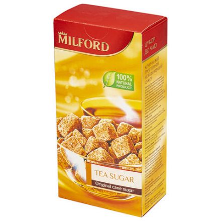 Сахар кусковой тростниковый MILFORD 0,5 кг, 979