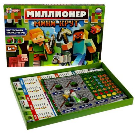 Настольная бизнес-игра "Миллионер", АССОРТИ, 330х220х30 мм, УМНЫЕ ИГРЫ Настольная бизнес-игра "Миллионер", АССОРТИ, 330х220х30 мм, УМНЫЕ ИГРЫ