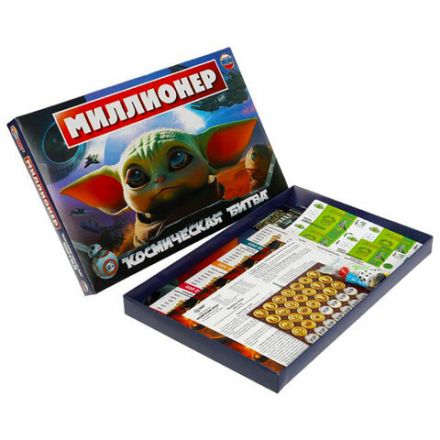 Настольная бизнес-игра "Миллионер", АССОРТИ, 330х220х30 мм, УМНЫЕ ИГРЫ Настольная бизнес-игра "Миллионер", АССОРТИ, 330х220х30 мм, УМНЫЕ ИГРЫ