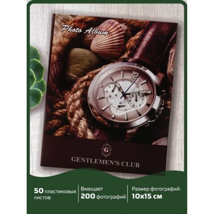Фотоальбом BRAUBERG на 200 фотографий 10х15 см, твердая обложка, "Часы", коричневый, 390667 Фотоальбом BRAUBERG на 200 фотографий 10х15 см, твердая обложка, "Часы", коричневый, 390667