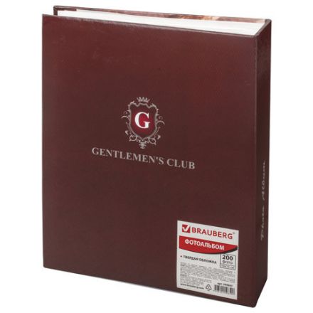 Фотоальбом BRAUBERG на 200 фотографий 10х15 см, твердая обложка, "Часы", коричневый, 390667 Фотоальбом BRAUBERG на 200 фотографий 10х15 см, твердая обложка, "Часы", коричневый, 390667