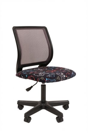 Кресло Chairman Kids 112 Россия ткань GAME/TW-01 черный пластик Кресло Chairman Kids 112 Россия ткань GAME/TW-01 черный пластик