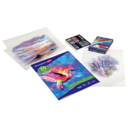 Бумага для пастели БОЛЬШАЯ А3, 20 л., 200г/м2, слоновая кость ГОЗНАК 200 г/м2, тиснение Холст, BRAUBERG ART, 126305 Бумага для пастели БОЛЬШАЯ А3, 20 л., 200г/м2, слоновая кость ГОЗНАК 200 г/м2, тиснение Холст, BRAUBERG ART, 126305