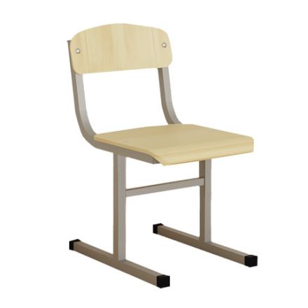 Стул ученический нерегулируемый, 380х480х800 мм, рост 6, серый каркас, Ш-509 Стул ученический нерегулируемый, 380х480х800 мм, рост 6, серый каркас, Ш-509