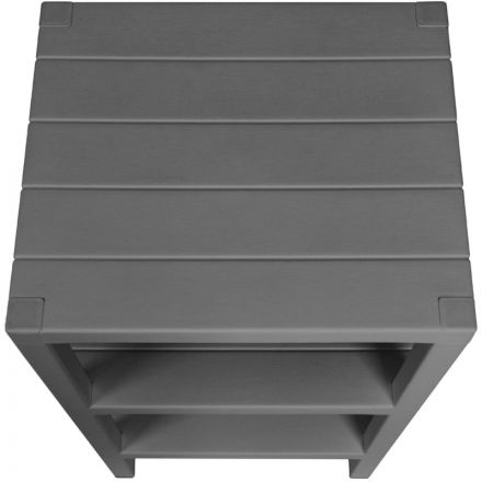 Этажерка BP_ прямоугольная Nature 384Х330Х725мм серый