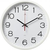 Часы настенные круг d=30см, корпус белый Классика арт.3027-121W