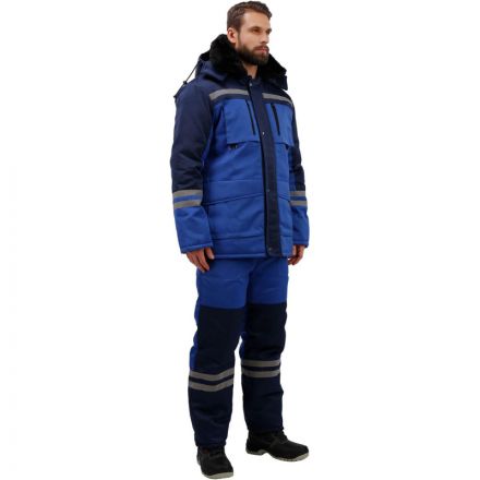 Костюм рабочий зимний муж з03-КПК вас/син (р.68-70) 182-188