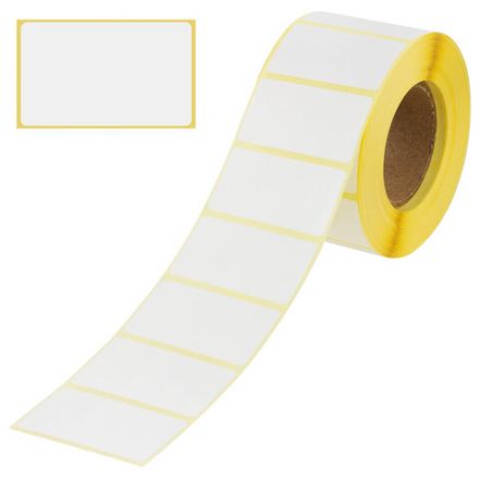 Этикетки термотрансферные, ПОЛУГЛЯНЕЦ, 43х25 мм, 1000 этикеток в ролике, 111972 Этикетки термотрансферные, ПОЛУГЛЯНЕЦ, 43х25 мм, 1000 этикеток в ролике, 111972