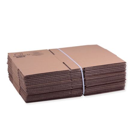 Гофрокороб, длина 500 мм х ширина 370 мм х высота 370 мм, марка Т22, профиль В, FEFCO 0201 / ГОСТ, исполнение А, 440107