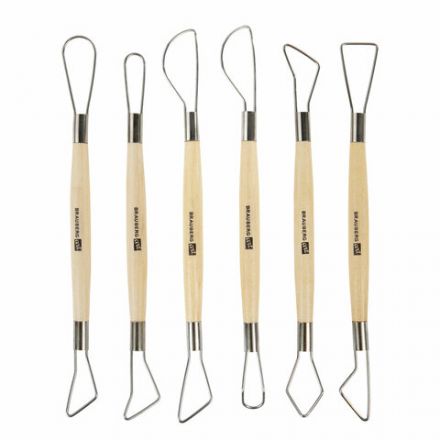 Стеки-петли для моделирования из дерева и металла, НАБОР 6 шт., BRAUBERG ART, 271168 Стеки-петли для моделирования из дерева и металла, НАБОР 6 шт., BRAUBERG ART, 271168