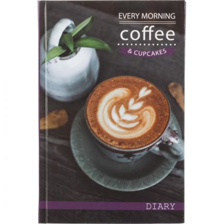 Ежедневник недатированный 7БЦ,пленка глянц,А5,128л Attache, Coffe