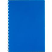 Бизнес-тетрадь А4 96л. Attache Economy, гребень,пласт.обл,синий, клетка